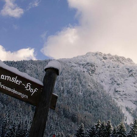 Ferienwohnungen Ramslerhof Inkl. Chiemgaukarte Ruhpolding Εξωτερικό φωτογραφία